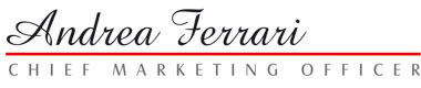 Andrea Ferrari - marketing director